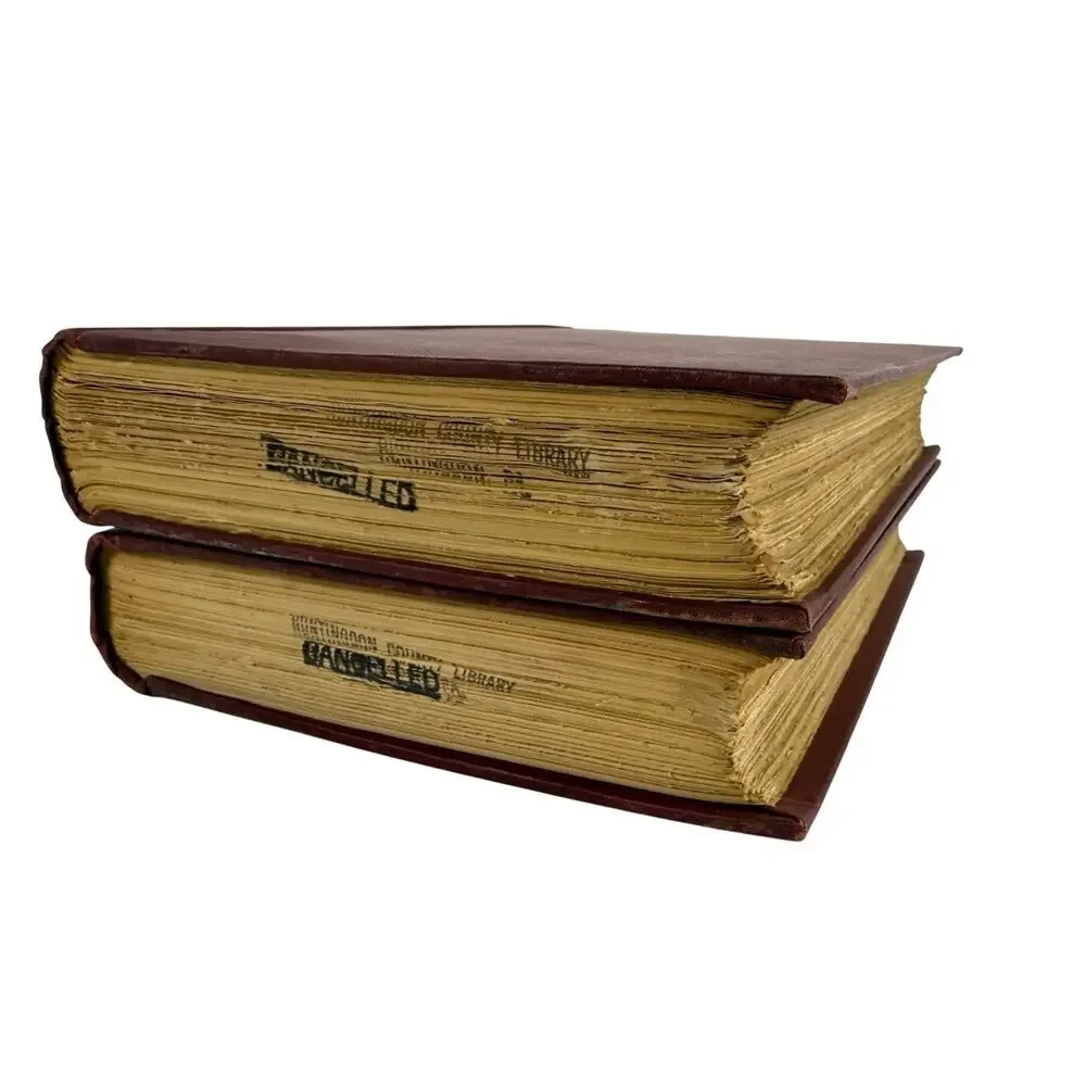 1890 Charles Dicken's Oliver Twist Vol I & II Ltd Ed Illustrated Rare Set #293‎